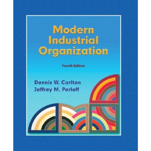Modern Industrial Organization Paperback, Pearson