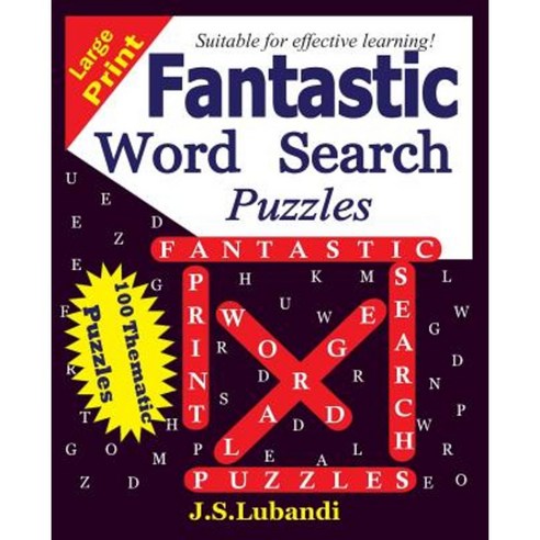 Fantastic Word Search Puzzles Paperback, Createspace Independent Publishing Platform