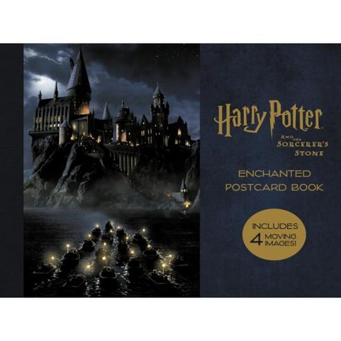Harry Potter and the Sorcerer''s Stone Enchanted Postcard Book Hardcover, Harper Design