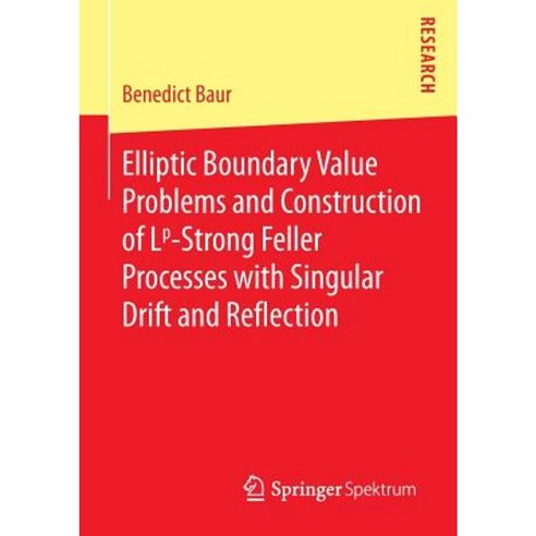 Elliptic Boundary Value Problems and Construction of LP-Strong Feller Processes with Singular Drift and Reflection Paperback, Springer Spektrum