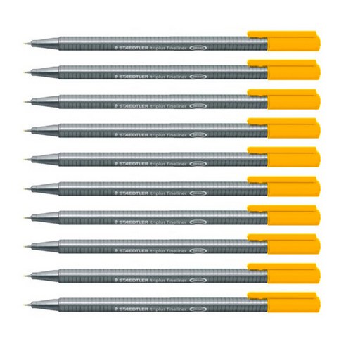스테들러 트리플러스 화인라이너 334 수성펜 0.3mm, 16, 10개입