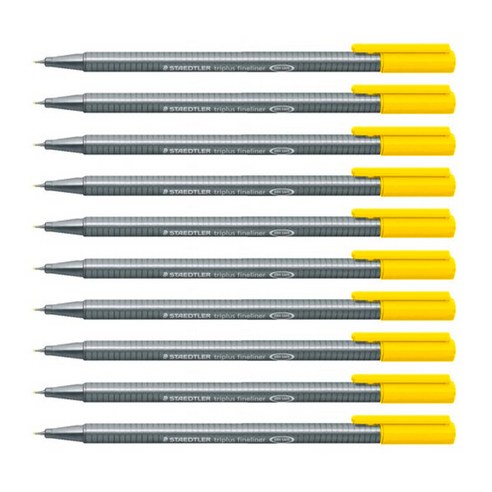 스테들러 트리플러스 화인라이너 334 수성펜 0.3mm, 110, 10개입