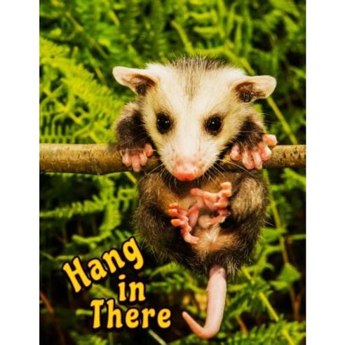 Hang in There: Discreet Internet Website Password Keeper Large Print Book 8 1/2" X 11" Paperback, Createspace Independent Publishing Platform