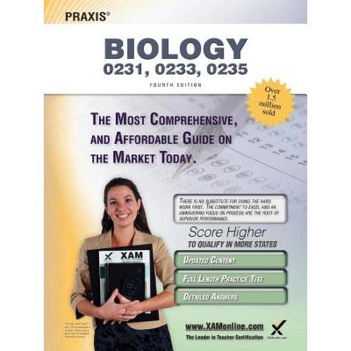 Praxis Biology 0231 0233 0235: Teacher Certification Exam Paperback, Xamonline.com