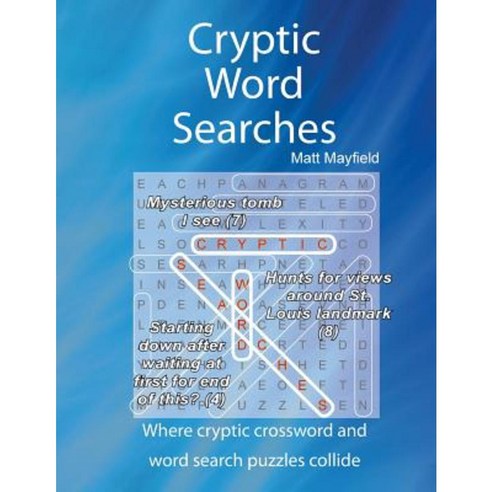 Cryptic Word Searches Paperback, Sudoku-USA