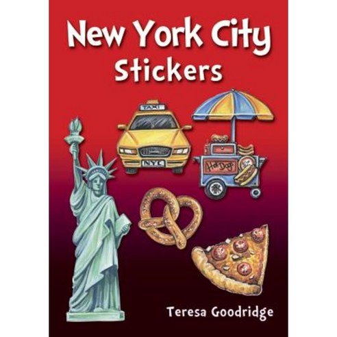 New York City Stickers Paperback, Dover Publications