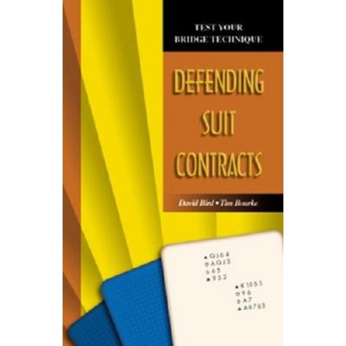 Test Your Bridge Technique: Defending Suit Contracts Paperback, Master Point Press