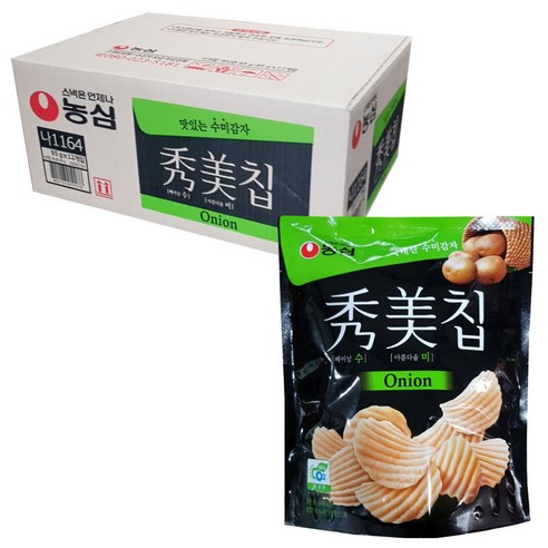 농심 수미칩 어니언, 85g, 12개입