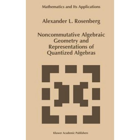 Noncommutative Algebraic Geometry And Representations Of Quantized ...