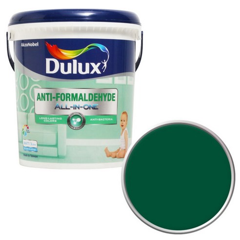 듀럭스 안티 포름알데히드 올인원 페인트3L, Forest Green