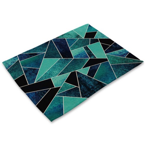 아울리빙 사이버 디자인 식탁매트, Q, 42 x 32 cm