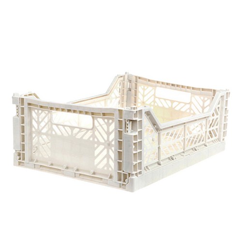 아이카사 폴딩박스 M, light grey, 1개
