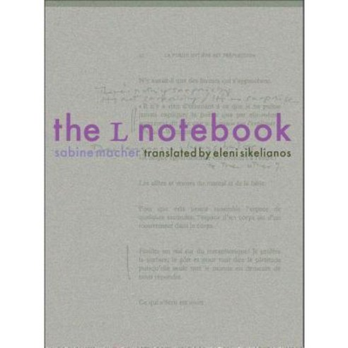 The L Notebook Paperback, Fence Books