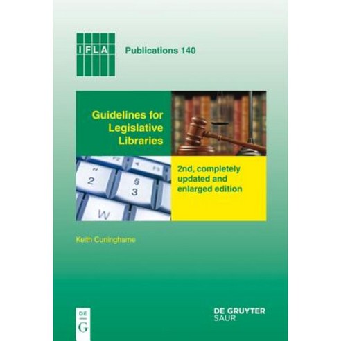 Guidelines for Legislative Libraries Hardcover, de Gruyter