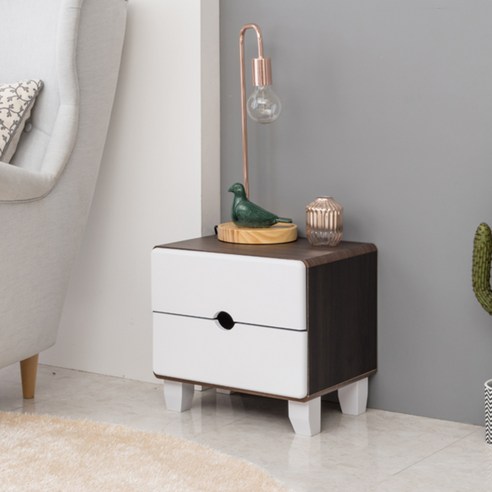 노아가구 호리2단 협탁, 웬지백