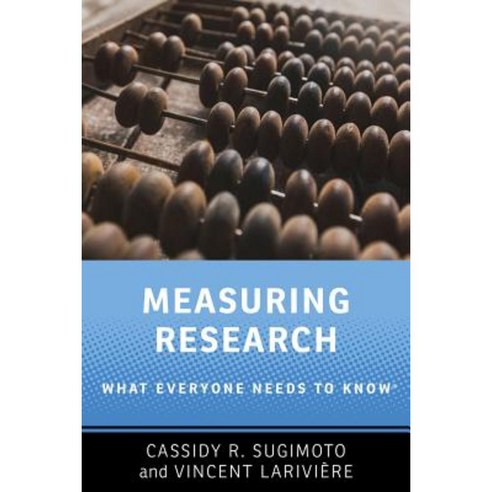 Measuring Research, Oxford Univ Pr