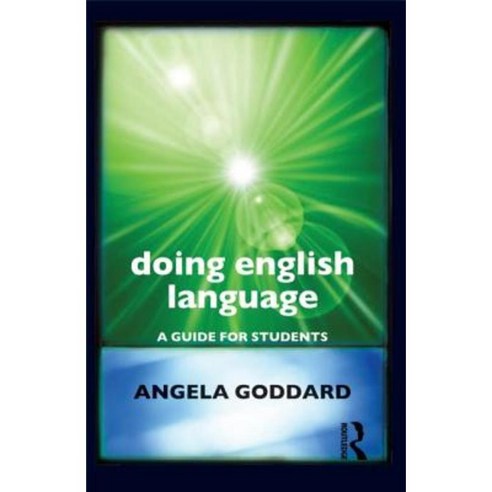 Doing English Language: A Guide for Students Paperback, Routledge