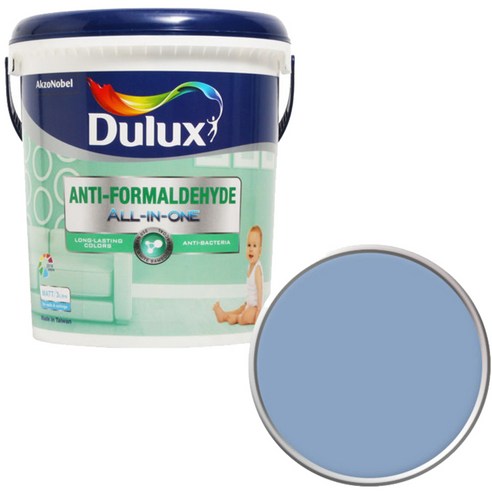 듀럭스 안티 포름알데히드 올인원 페인트3L, Ceremonial Blue