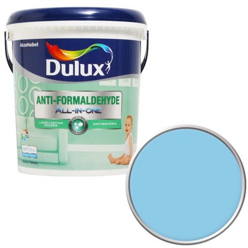 듀럭스 안티포름알데히드 올인원 페인트3L, Blue Chiffon