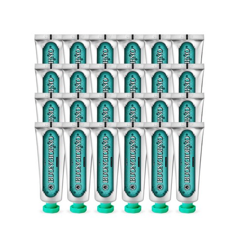 아토세이프 덴티 본조르노 민트향 구취케어 치약, 100g, 24개
