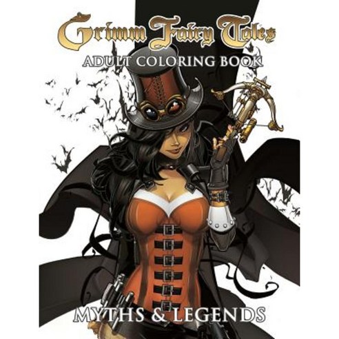 Grimm Fairy Tales Adult Coloring Book Myths & Legends Paperback, Zenescope