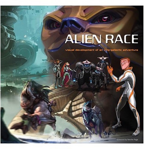Alien Race: Visual Development of an Intergalactic Adventure Hardcover, Design Studio Press