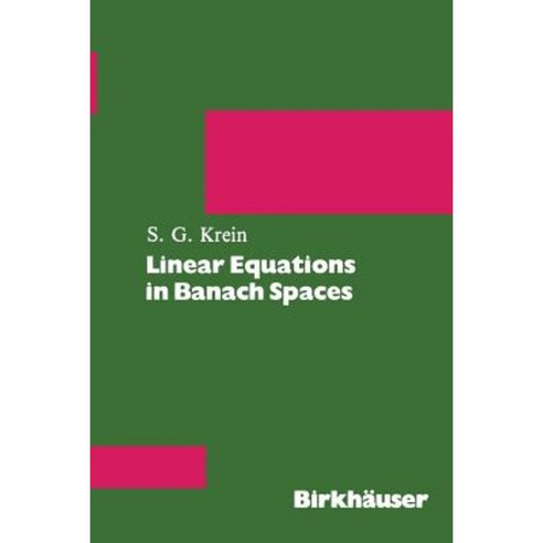 Linear Equations in Banach Spaces Paperback, Birkhauser
