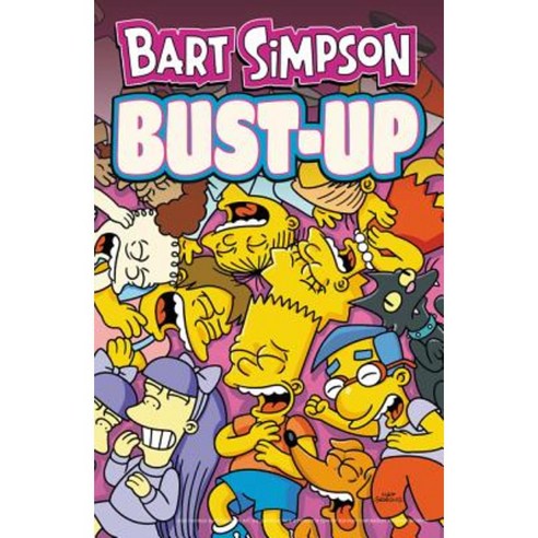 Bart Simpson Bust-Up Paperback, Harper Design