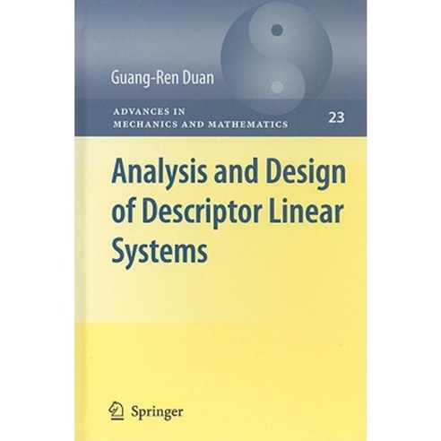 Analysis and Design of Descriptor Linear Systems Hardcover, Springer
