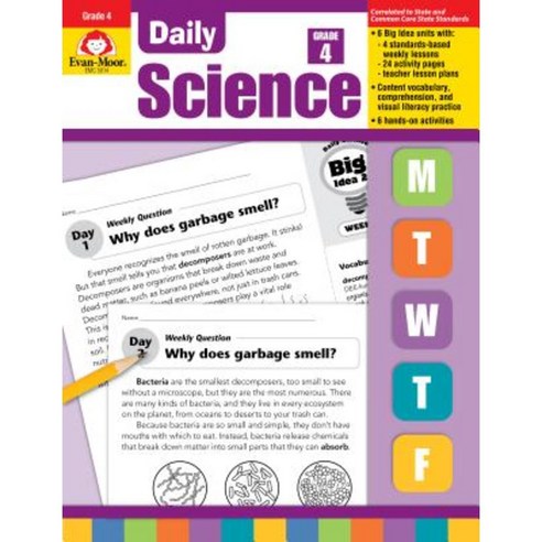 Daily Science Grade 4 Paperback, Evan Moor Educational Publishers