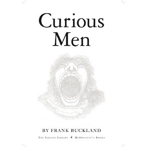 Curious Men Paperback, McSweeney''s