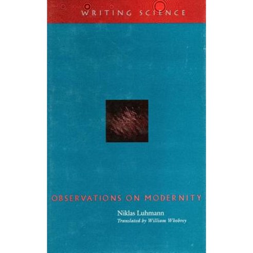 Observations on Modernity Paperback, Stanford University Press