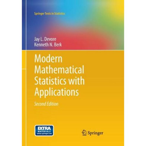 Modern Mathematical Statistics with Applications Paperback, Springer
