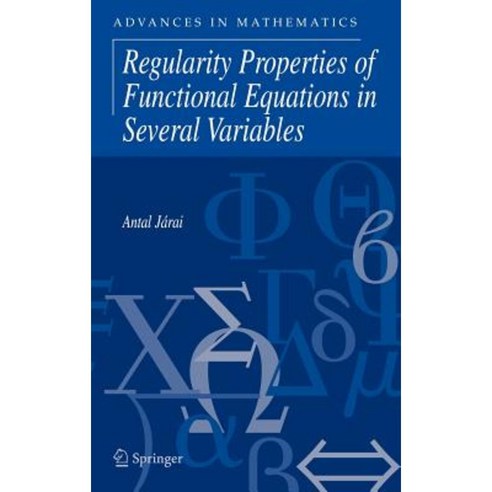 Regularity Properties of Functional Equations in Several Variables Hardcover, Springer