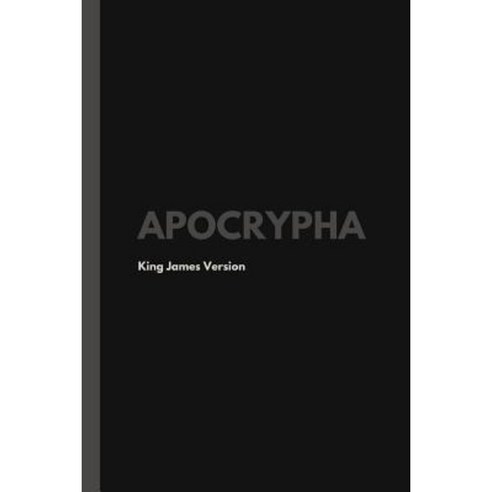 Apocrypha King James Version Paperback, Lulu.com