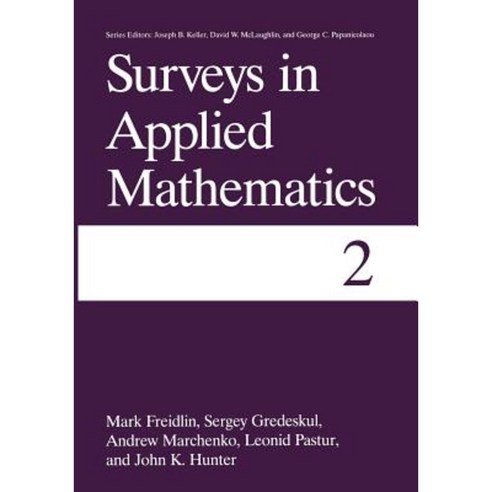 Surveys in Applied Mathematics: Volume 2 Paperback, Springer