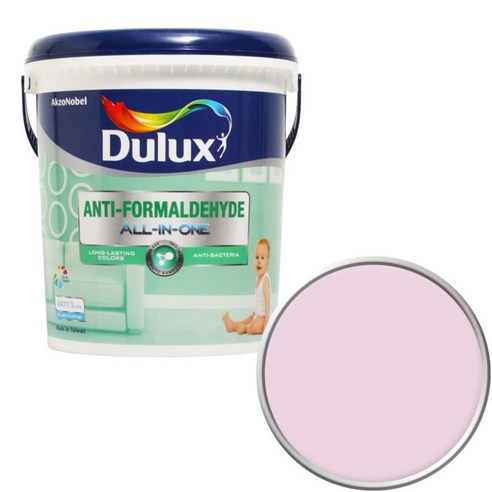 듀럭스 안티 포름알데히드 올인원 페인트 3L, Rose Mallow