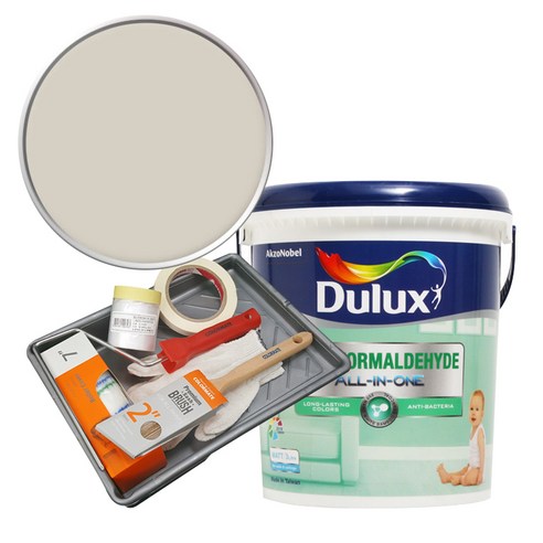 듀럭스 안티 포름알데히드 올인원 페인트 3L 세트, Egyptian Cotton