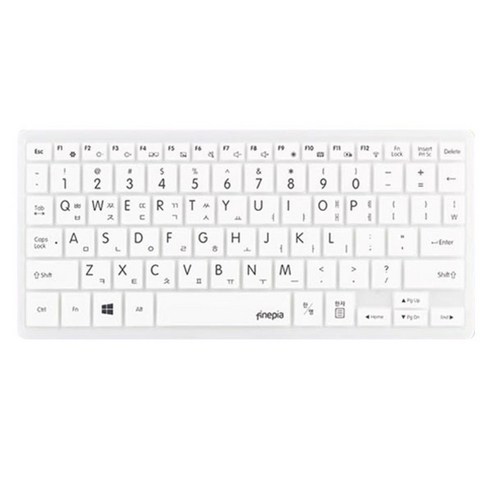파인피아 삼성 노트북 NP930X2K/NT930X2K 전용 문자인쇄키스킨 SS23, WHITE, 1개