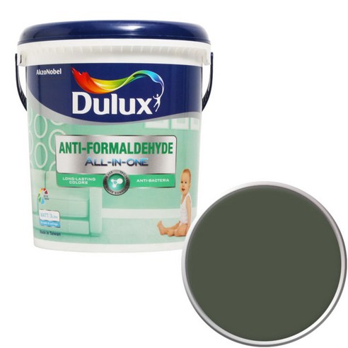 듀럭스 안티 포름알데히드 올 인 원 페인트 3L, Hawthorne Green