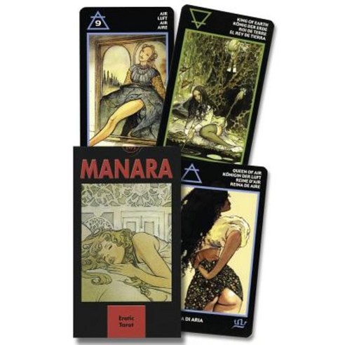Erotic Tarots of Milo Manara Paperback, Llewellyn Publications