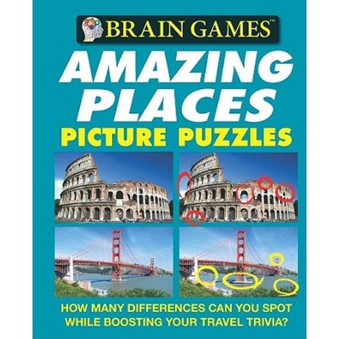 Amazing Places Picture Puzzles Spiral, Publications International