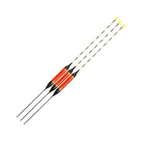 나루예 천명 소 전자 낚시찌 PL 180, 혼합 색상, 3개