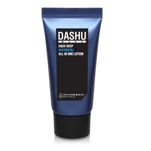 다슈 맨즈 아쿠아 딥 워터풀 올인원 로션, 30ml, 1개