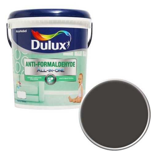 듀럭스 안티 포름알데히드 올인원 페인트 3L, Charcoal Choice