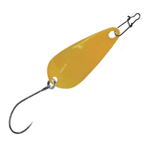 다미끼 피카 스푼 루어 B TYPE, 020 MANGO YELLOW, 3.5g