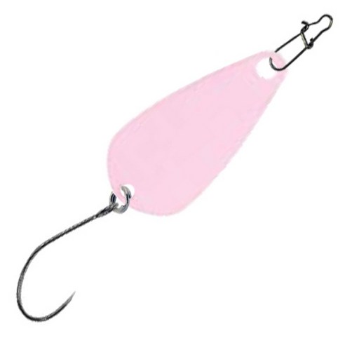 다미끼 피카 스푼 루어 B TYPE, 001 LIGHT PINK, 2.8g