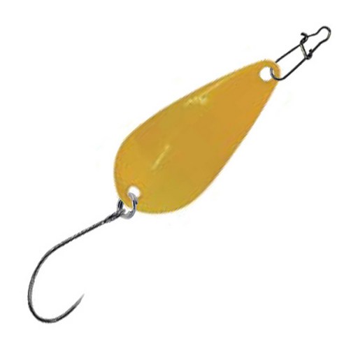 다미끼 피카 스푼 루어 A TYPE, 020 MANGO YELLOW, 3.5g