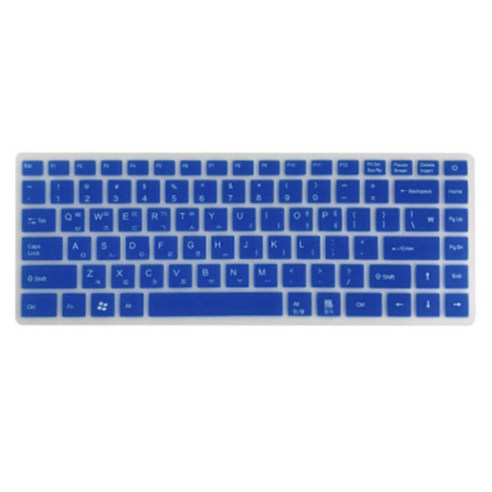 리얼북15 전용 노트북 키스킨, 블루, 1개