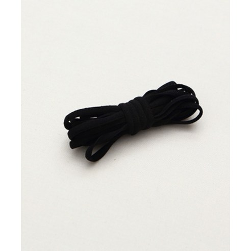 소프트 롱밴드 고무줄 마스크끈, 블랙, 4개